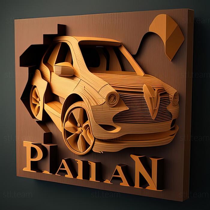 3D model Renault Taliant (STL)
